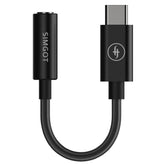 SIMGOT HiFi Audio Decoder DEW0 Earphone Amplifier Type-C to 3.5mm Adapter DAC AMP